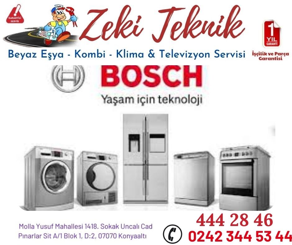 Konyaaltı Bosch Servisi